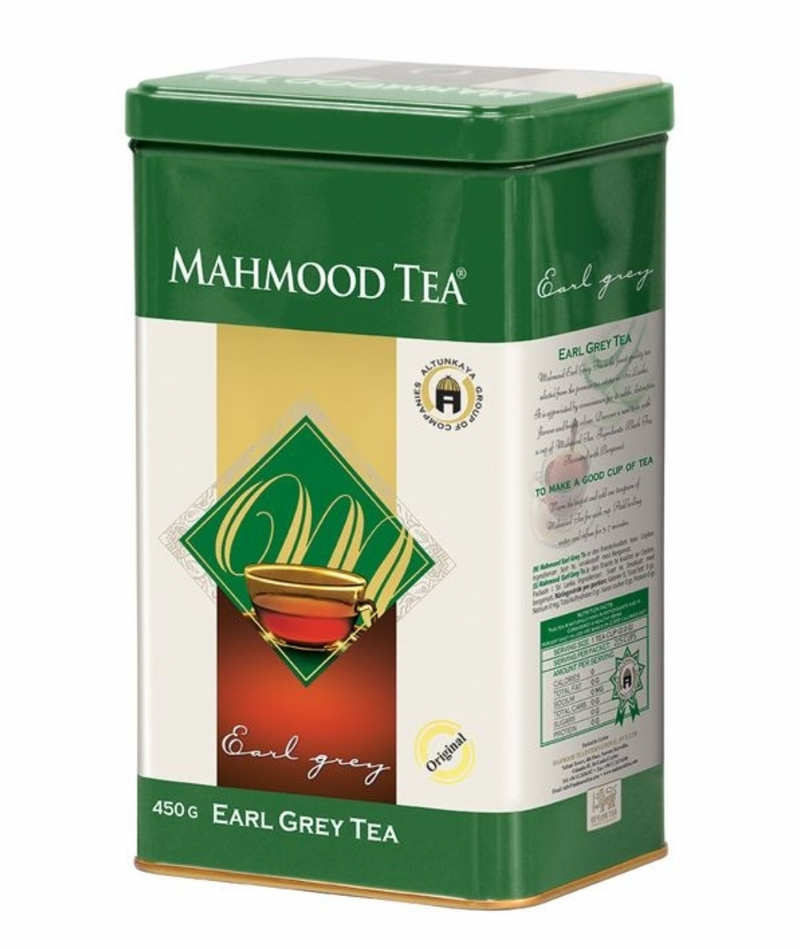 Juodoji arbata su Bergamote - Mahmood tea - 450 g (metalinėje dėžutėje)
